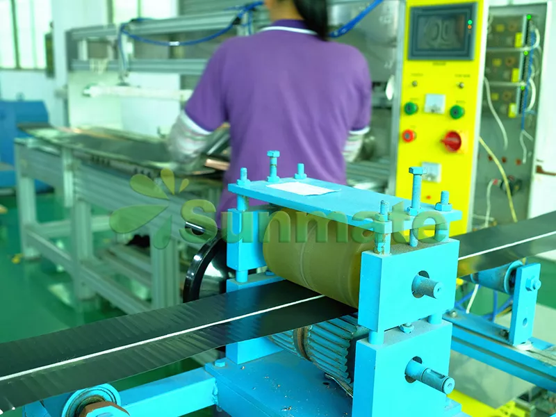 Solar Fin Embossing Machine