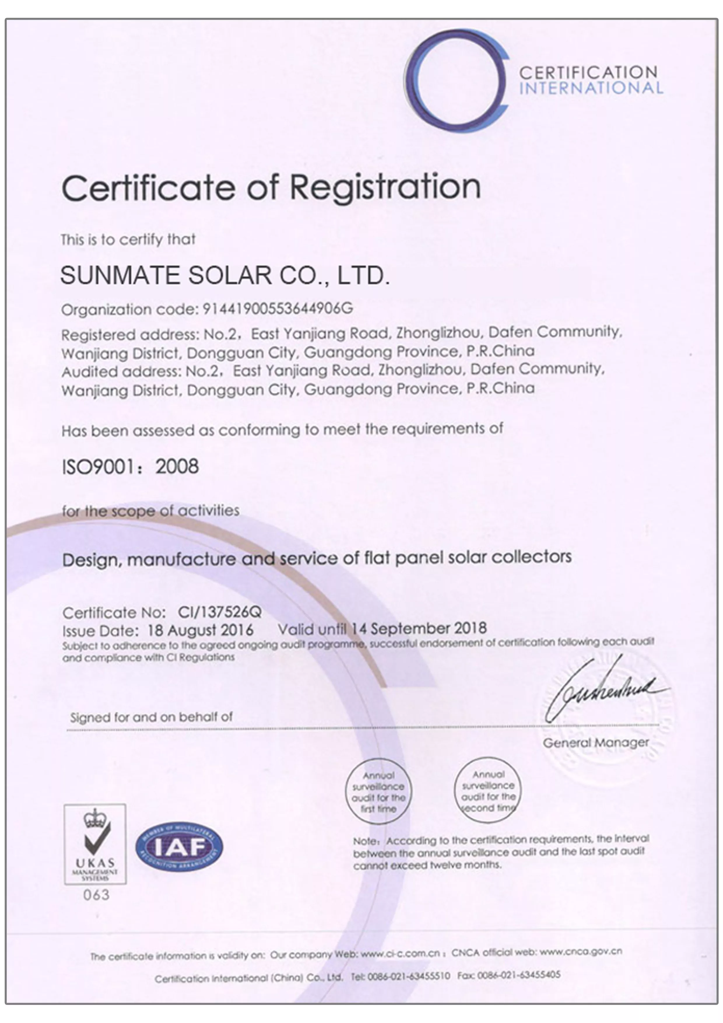 OHSAS 18001