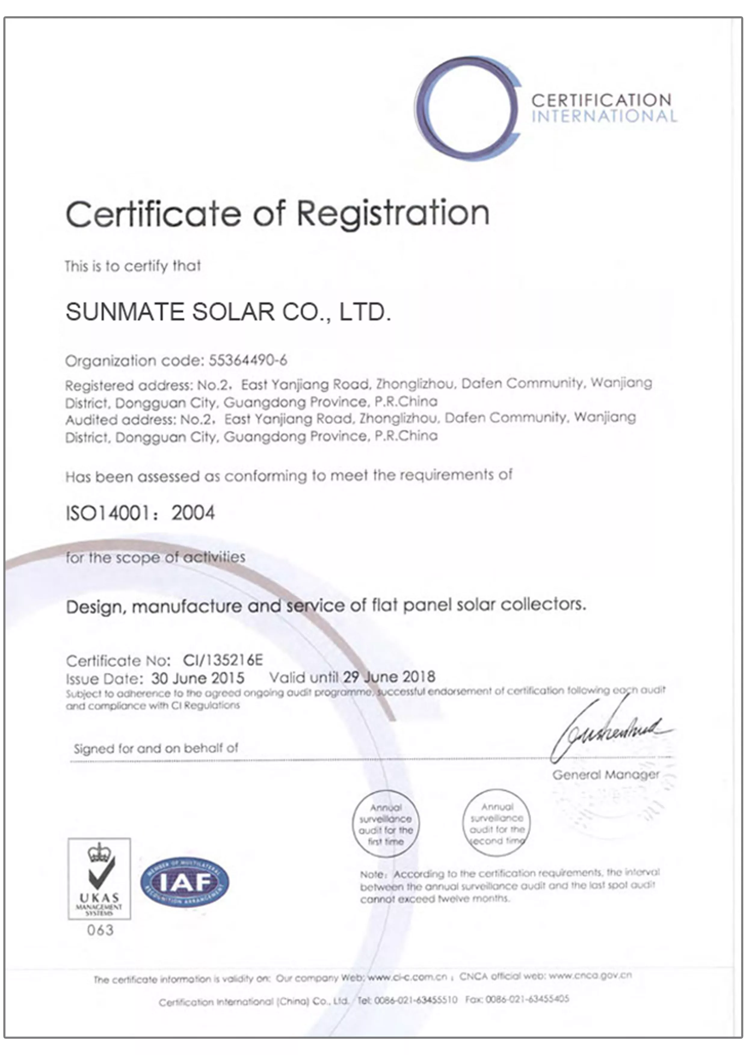 ISO 14001