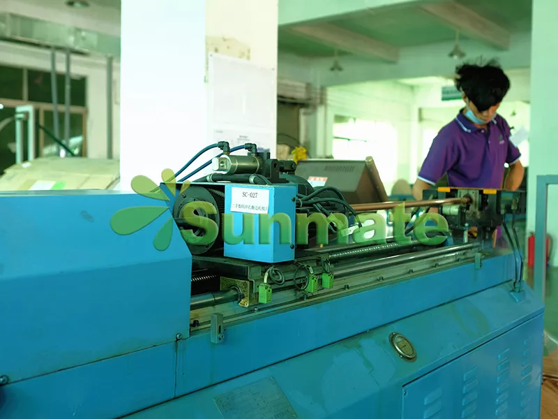 Header Tube Punching and Flanging Machine