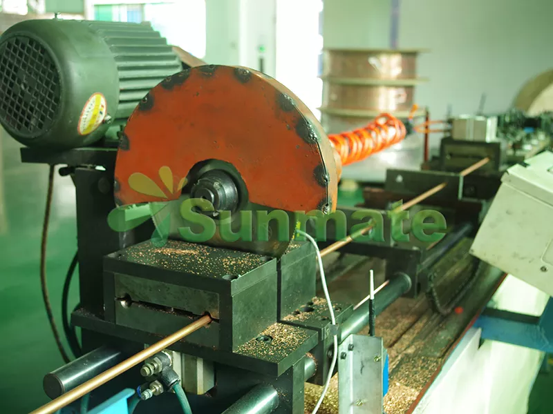 Riser Tube Straightening and Cutting Machine