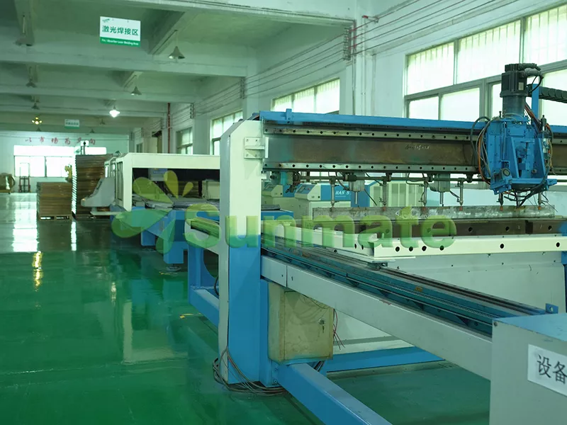 Fin Absorber Laser Welding Machine